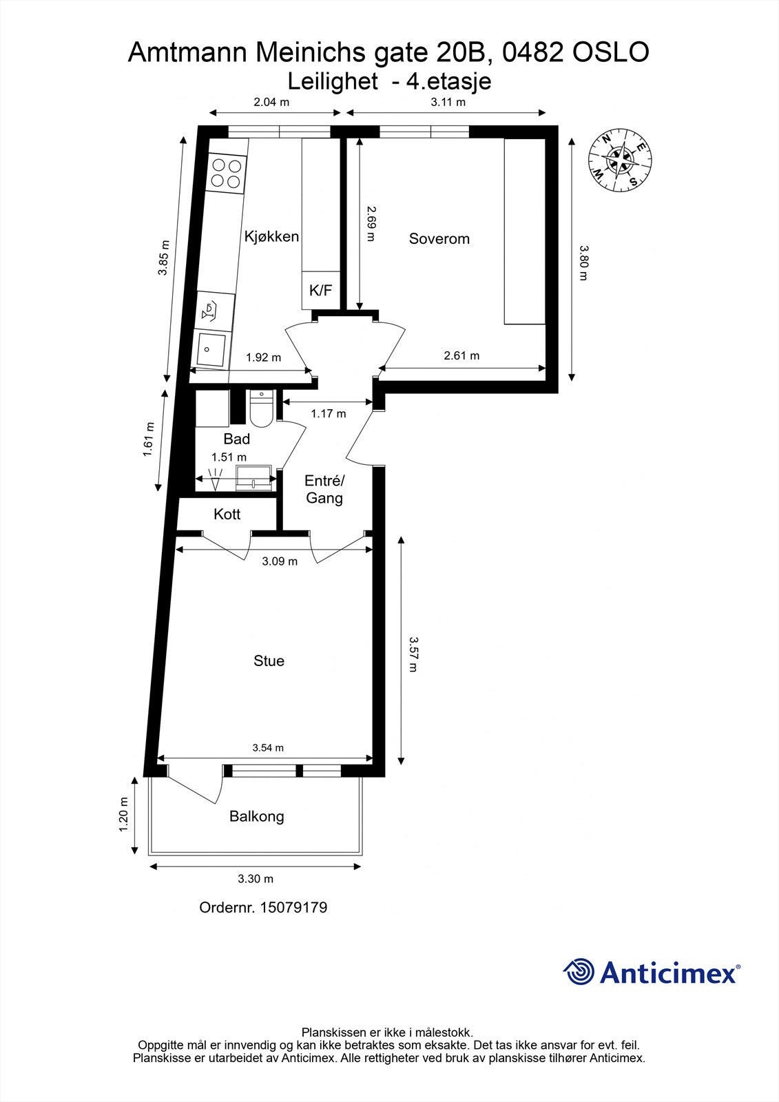 Plantegning. Galleribilde