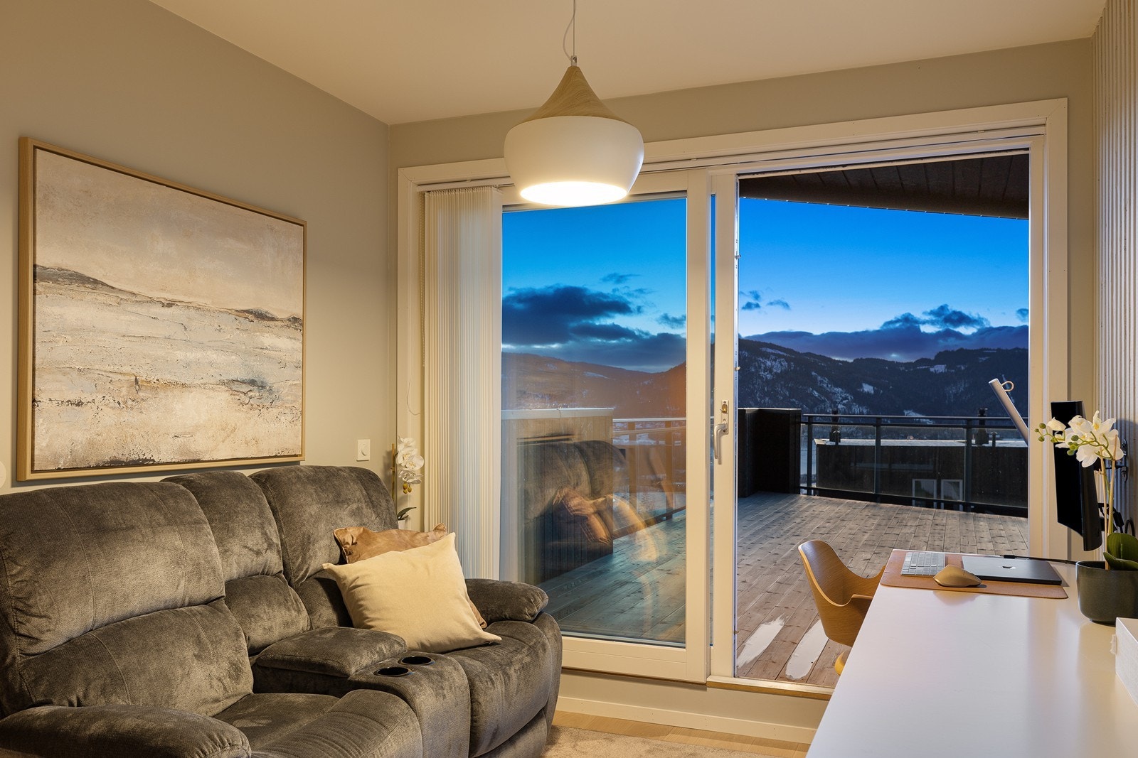 Perfekt som et eget fristed for underholdning og ro. Galleribilde