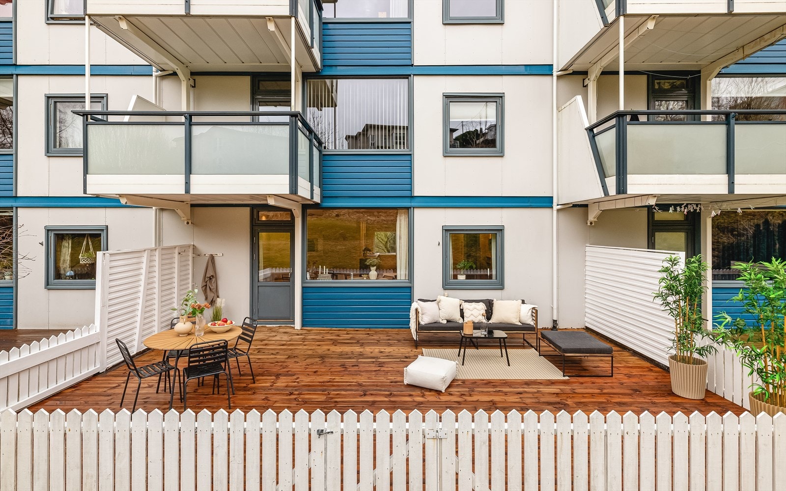 Terrassen måler hele 43 kvadratmeter. Hvordan vil du innrede? Galleribilde