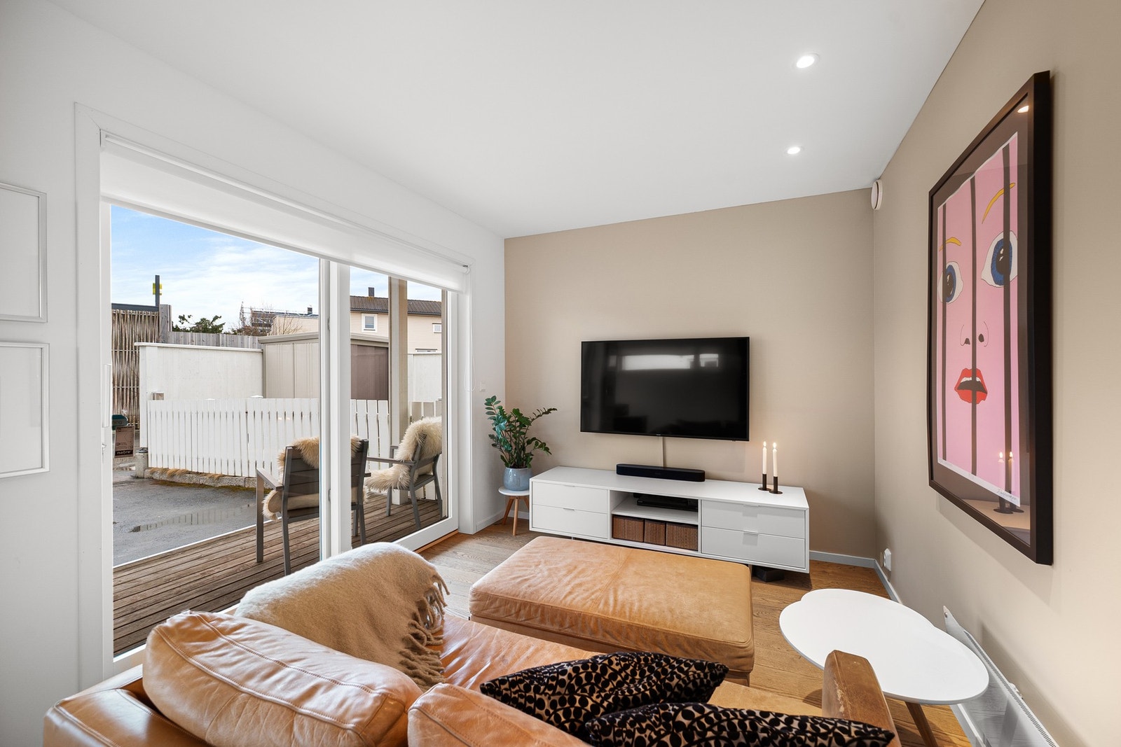 Ekstra stue er perfekt for en barnefamilie. Galleribilde