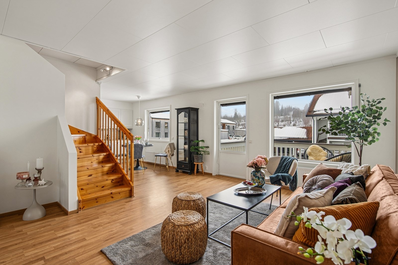 Boligen har en gjennomført god planløsning med svært effektiv arealutnyttelse. Galleribilde