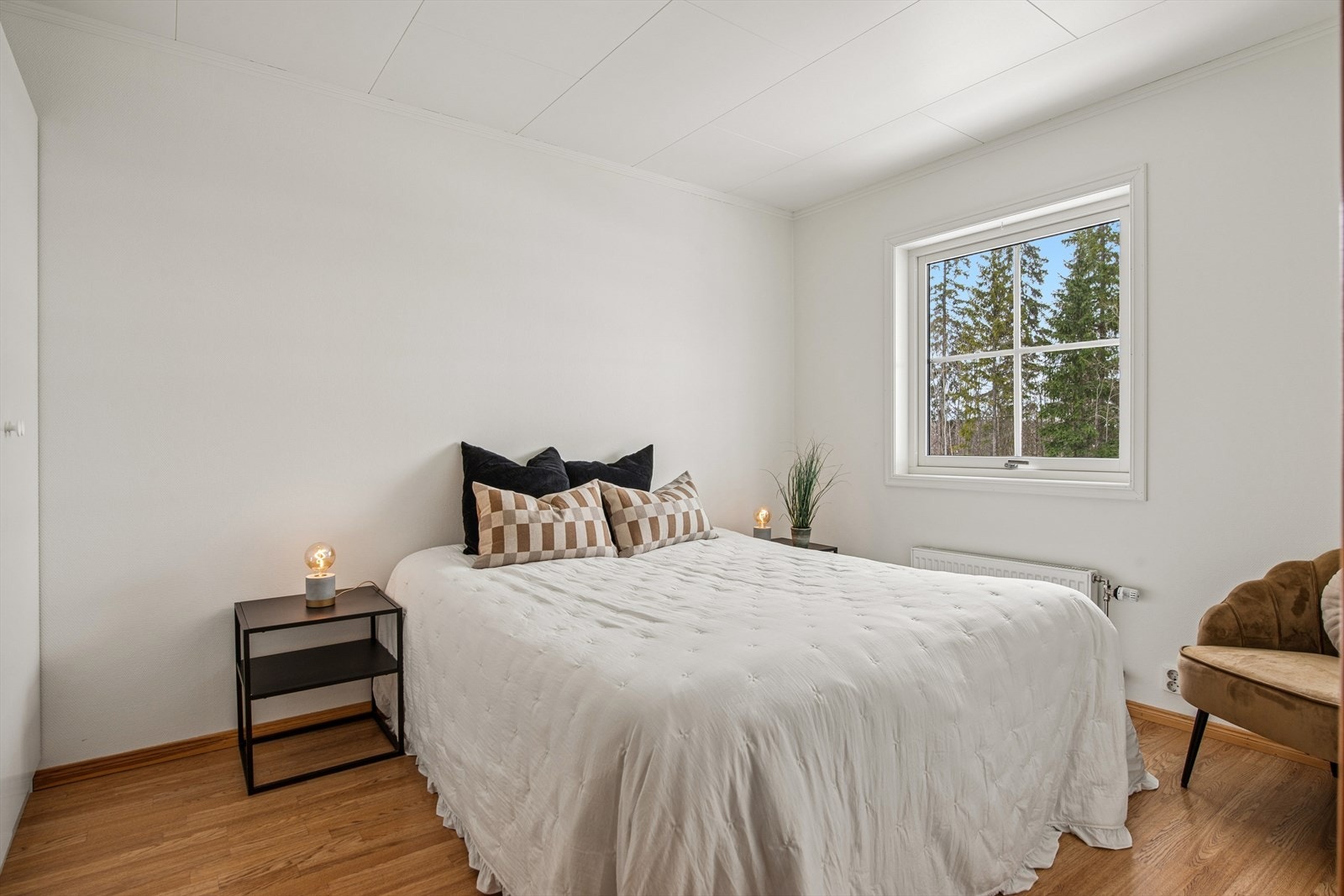 Leiligheten byr på to soverom. Galleribilde