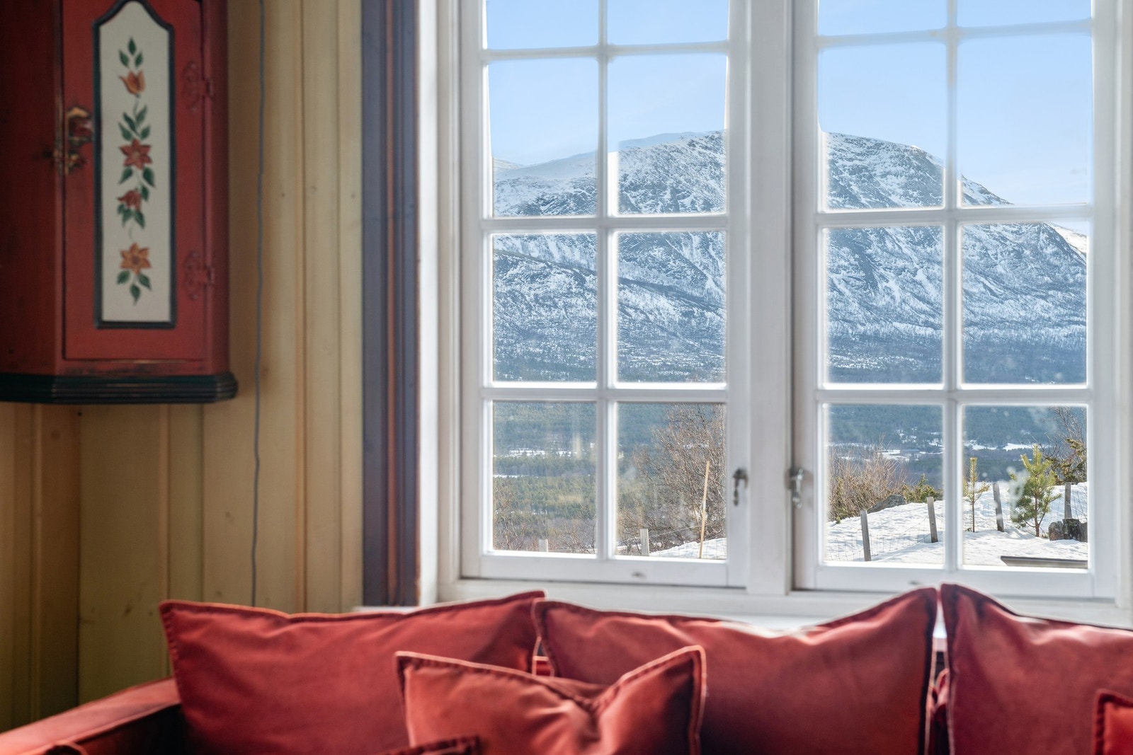 Utsikt fra stuen. Galleribilde