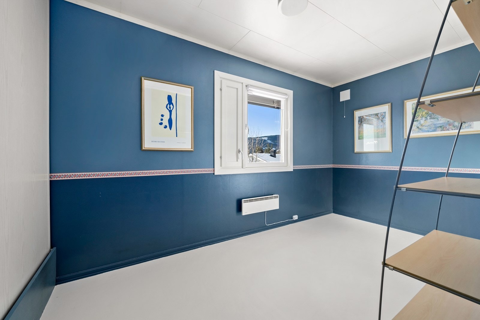 Rommet kan benyttes som barnerom, gjesterom eller kontor, alt etter behov. Galleribilde