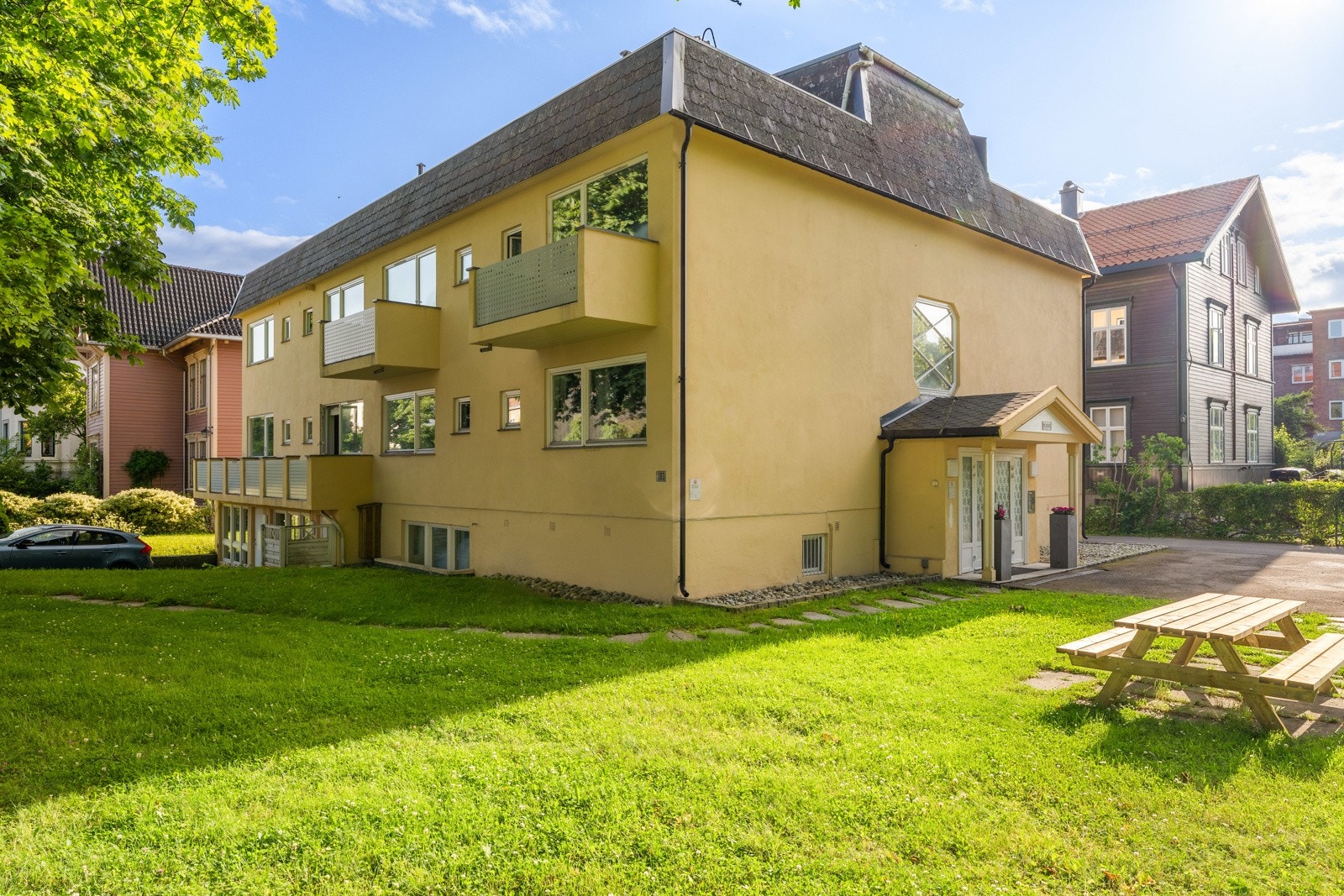 Fagerborg er kjent for sin klassiske bebyggelse som gir nabolaget en tidløs sjarm. Galleribilde