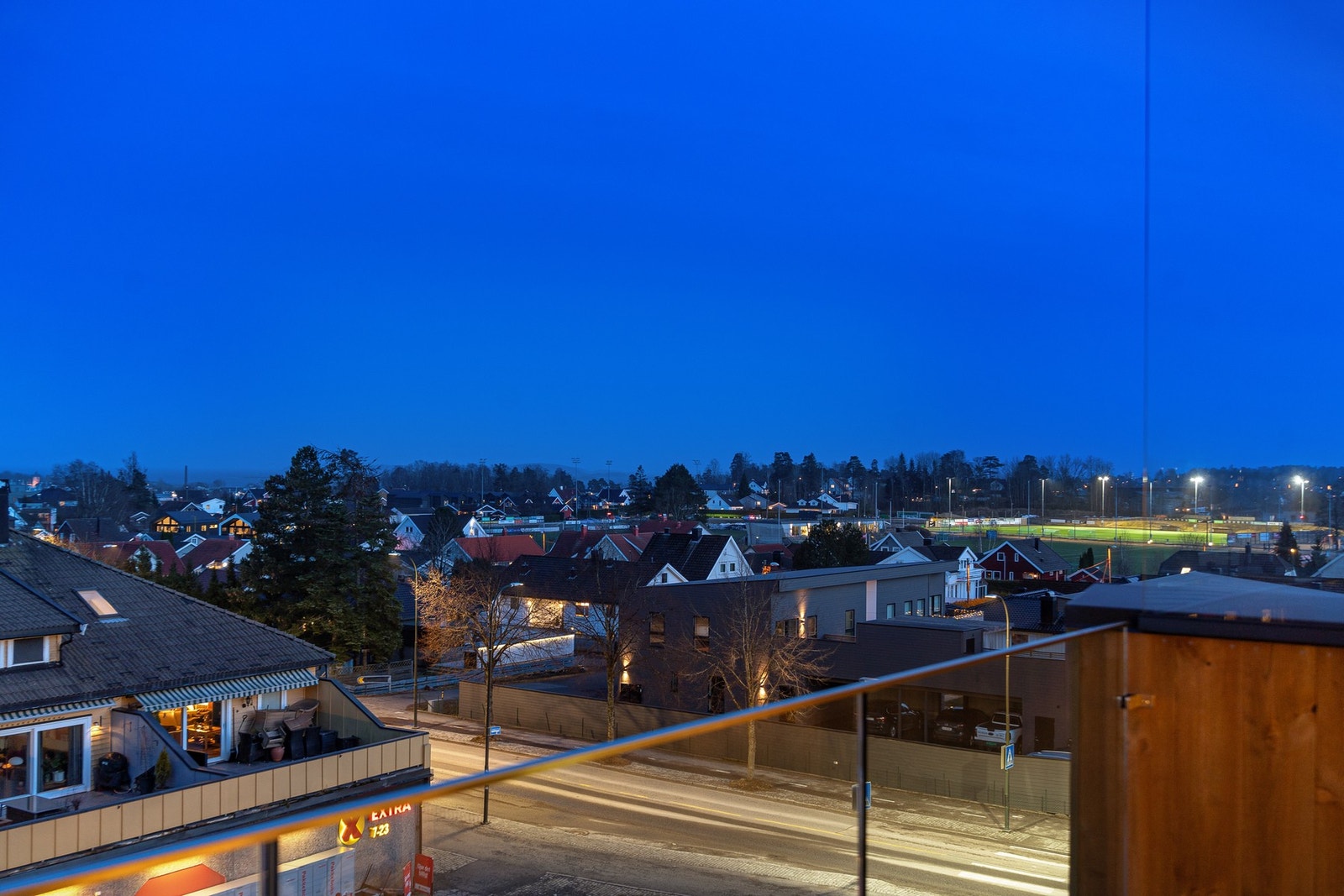 Fint utsyn mot Flintbanen i syd Galleribilde