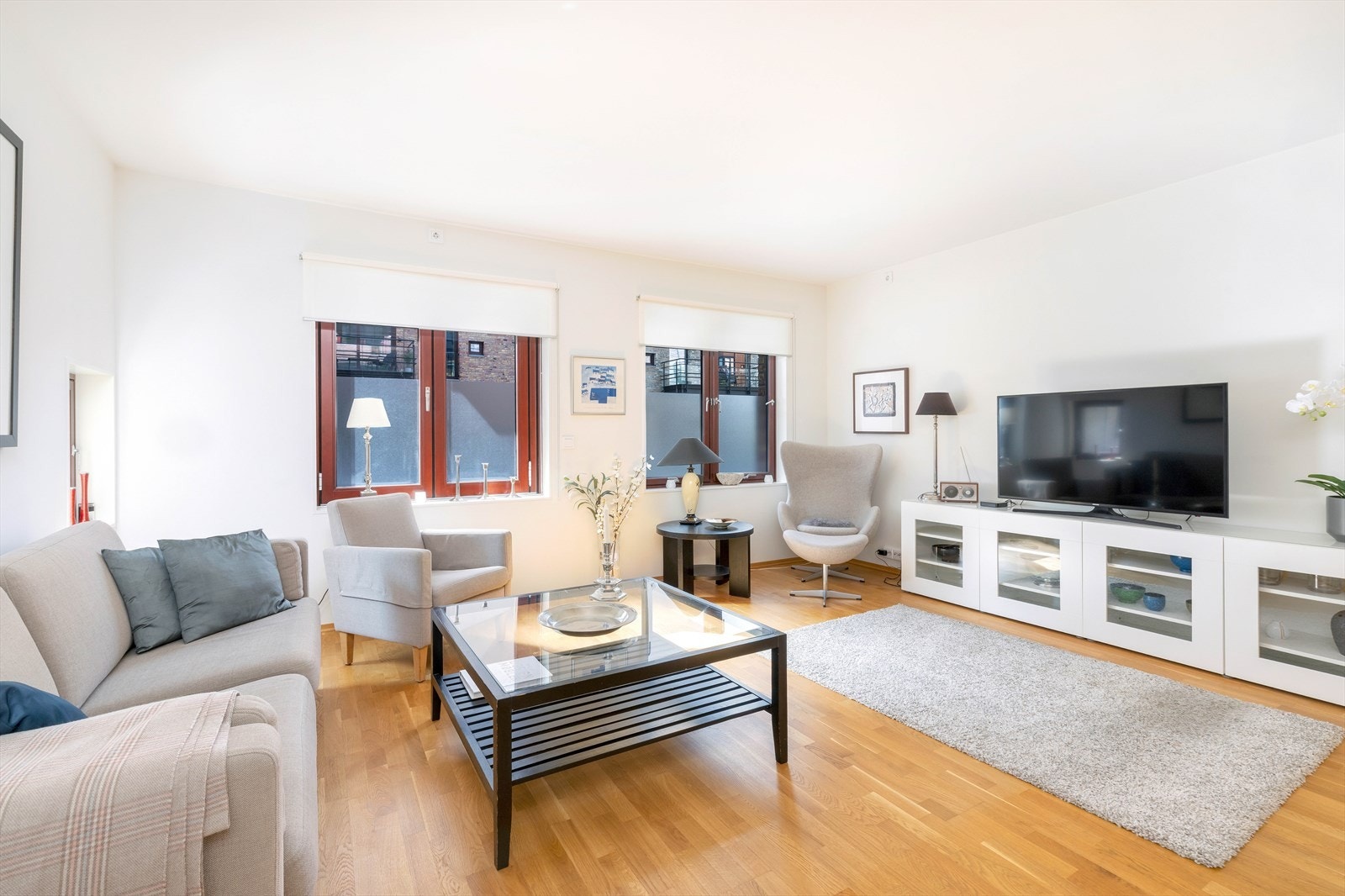 Romslig stue Galleribilde