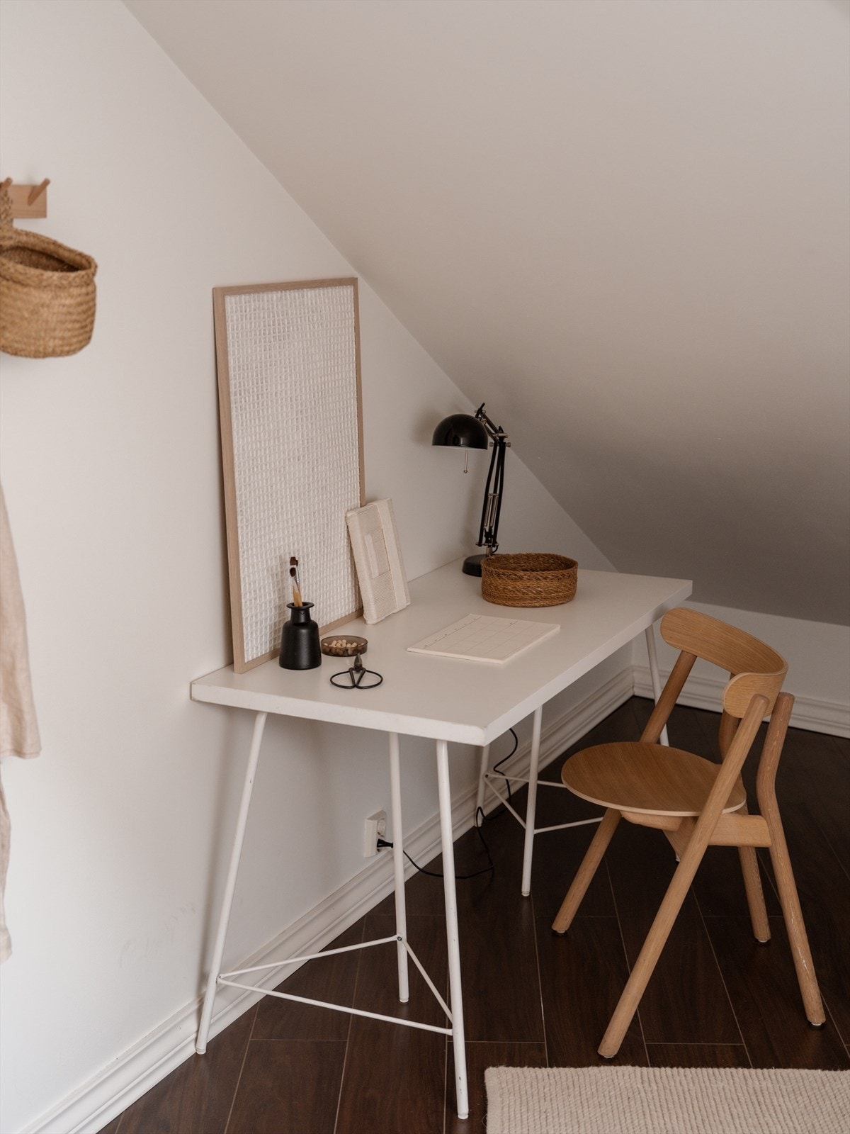 Plass til en dedikert hjemmekontorløsning. Galleribilde