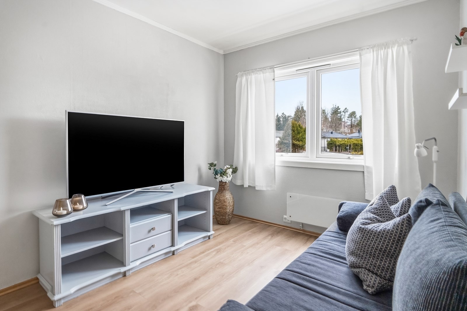 Soverom 3 er idag benyttet som en ekstra stue. Galleribilde