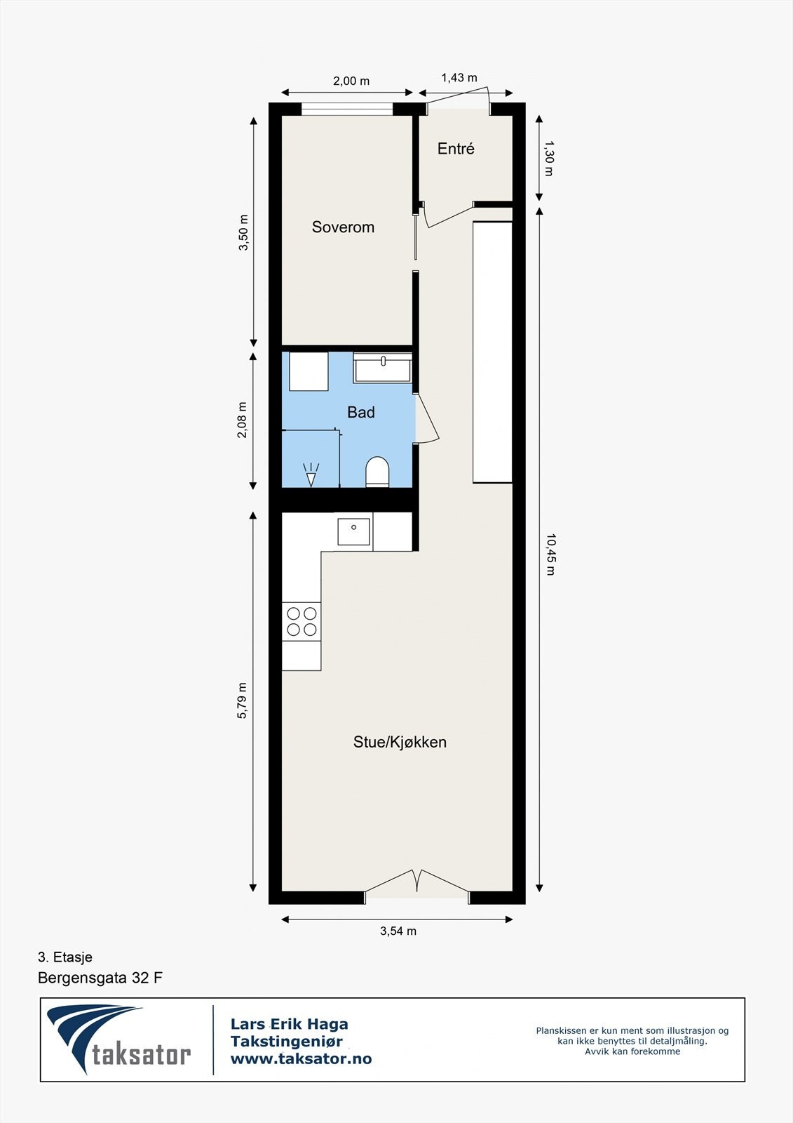 Plantegning (avvik kan forekomme) Galleribilde