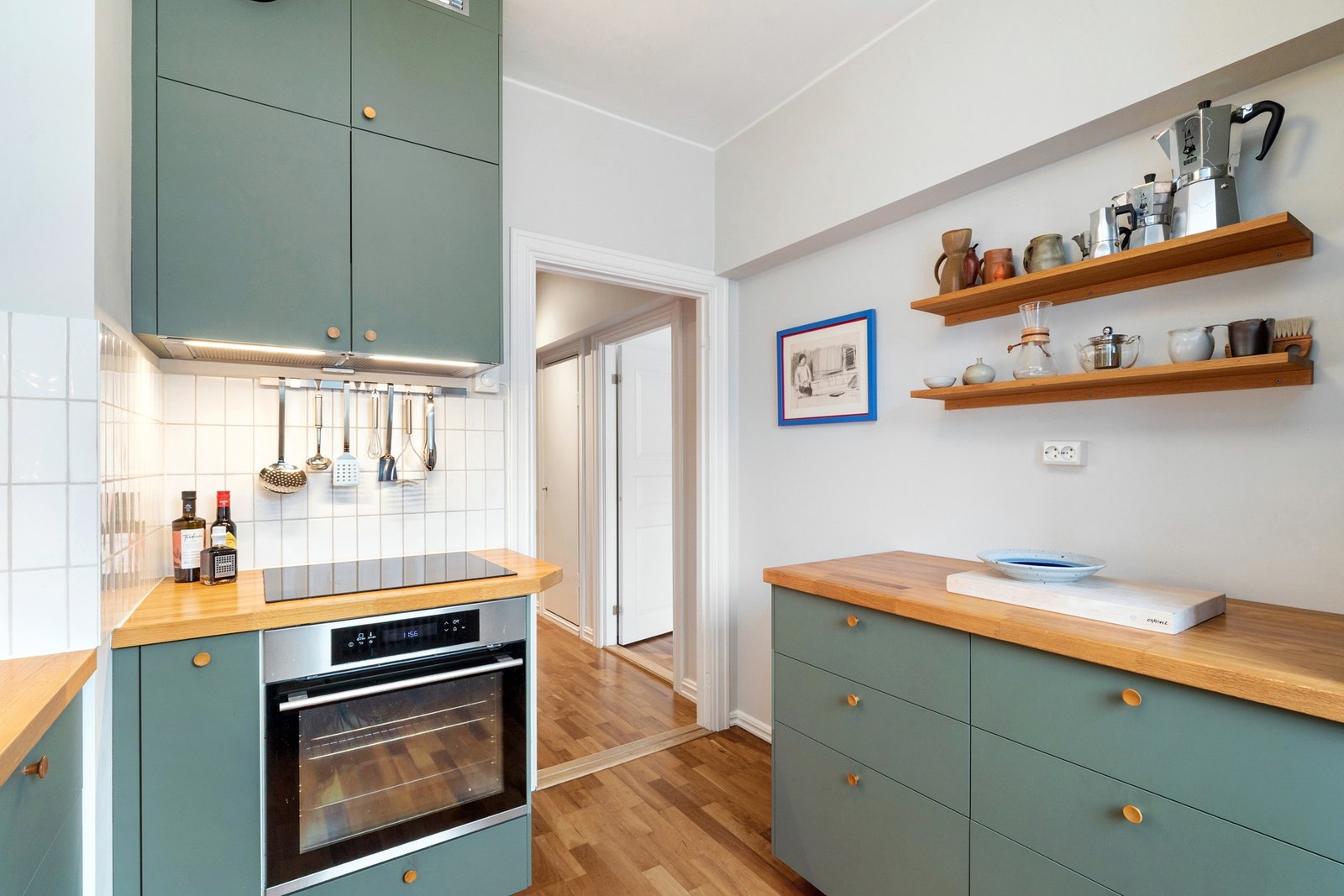 Kjøkken. Galleribilde