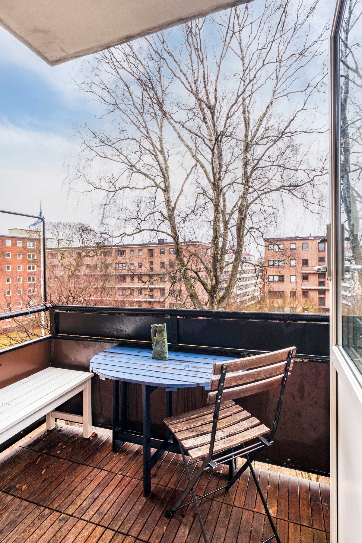 Sørøstvendt balkong. Galleribilde