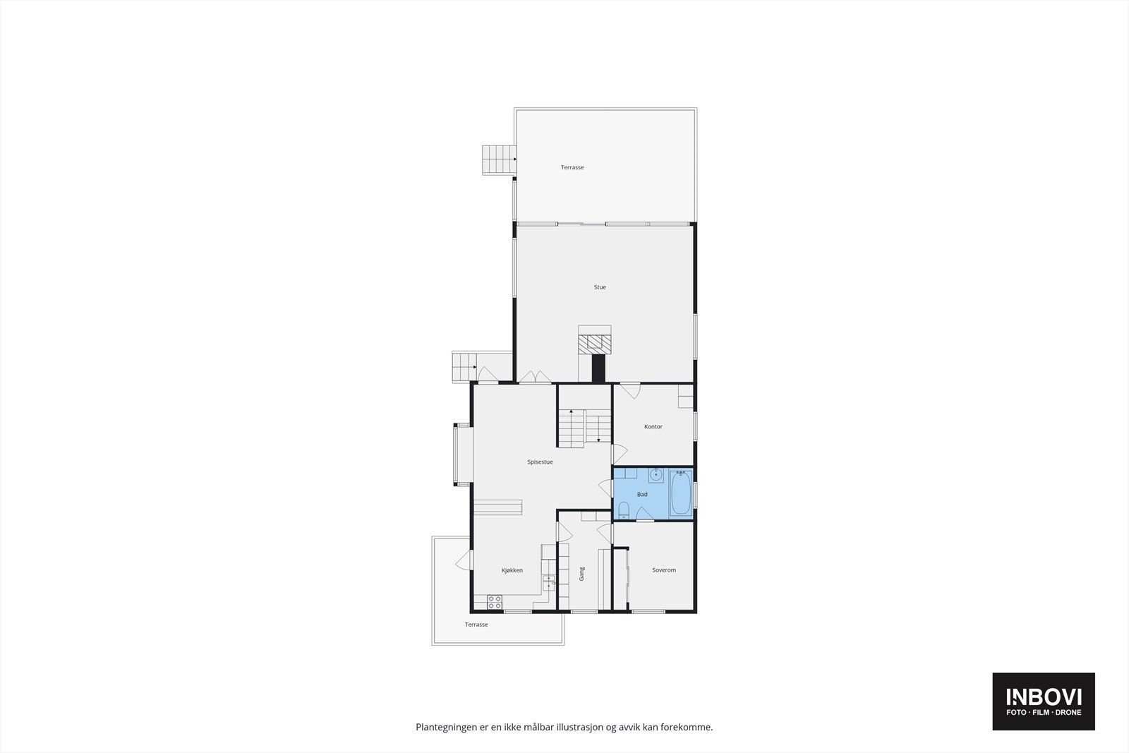 Plantegning Hovedetasje Galleribilde