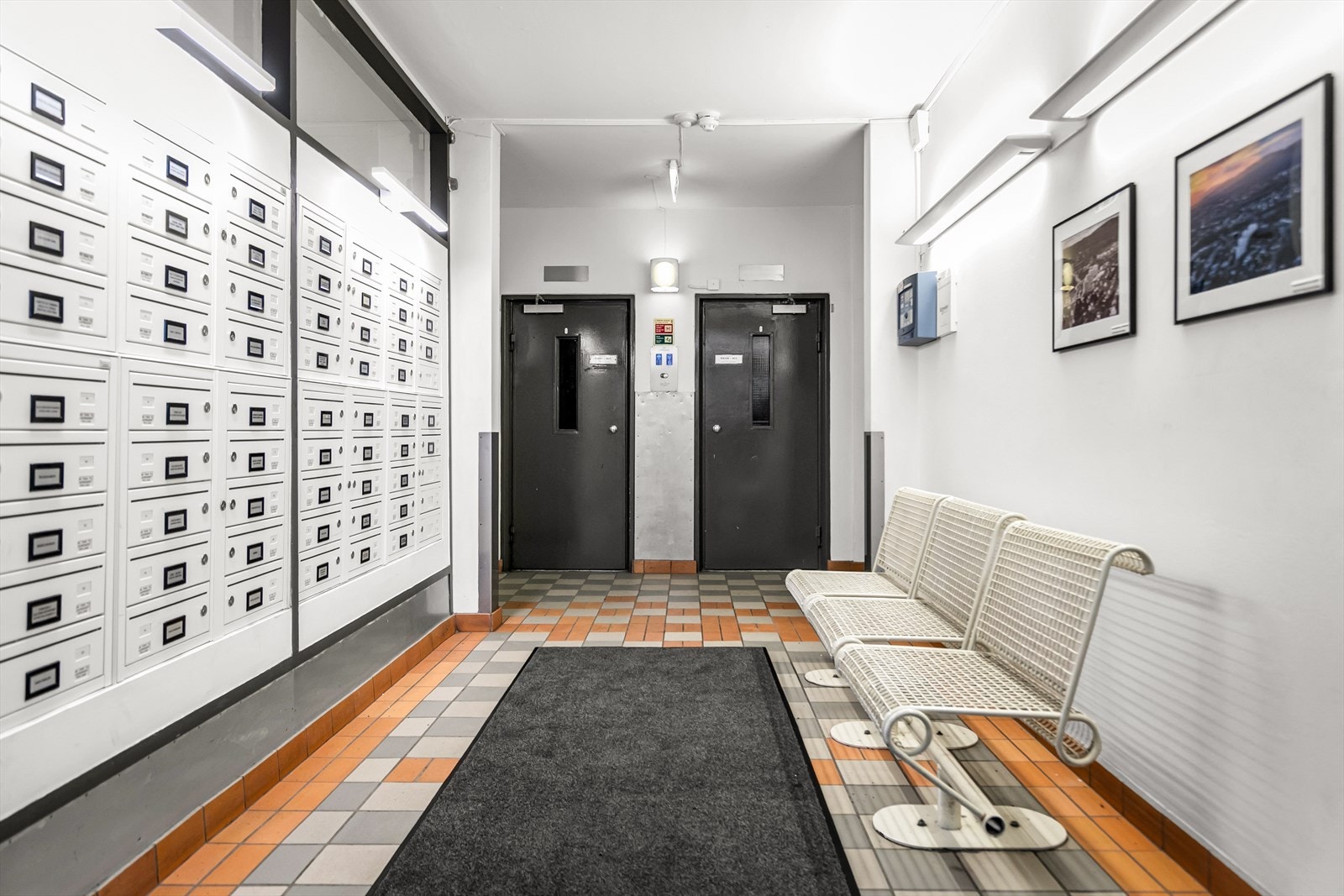Det er heis i bygget. Galleribilde