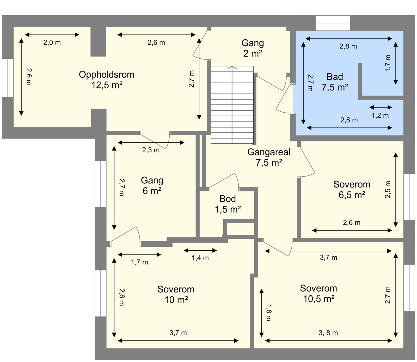 Plantegning - Kjeller Galleribilde