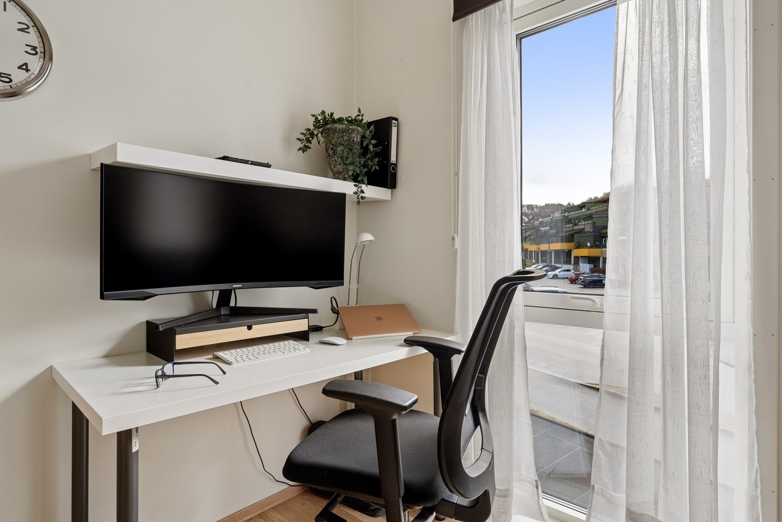 Soverom 2 brukes i dag som kontor Galleribilde