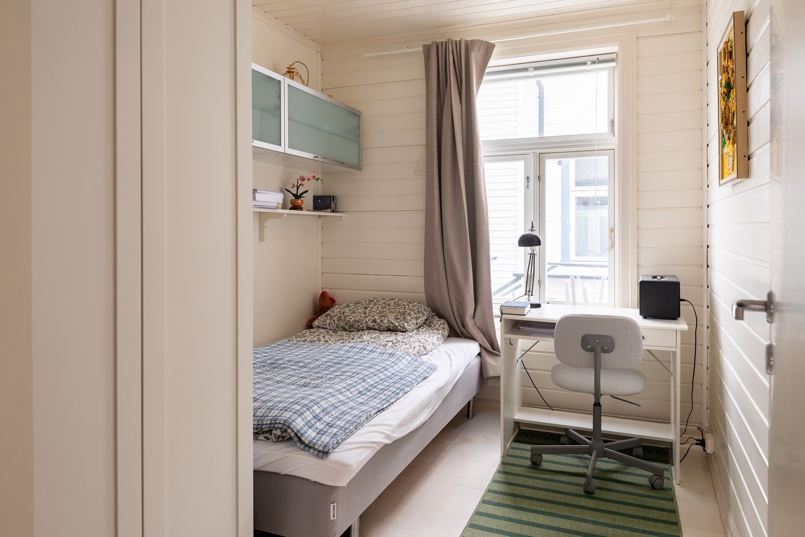 Det andre soverommet måler 7,5 m². Galleribilde