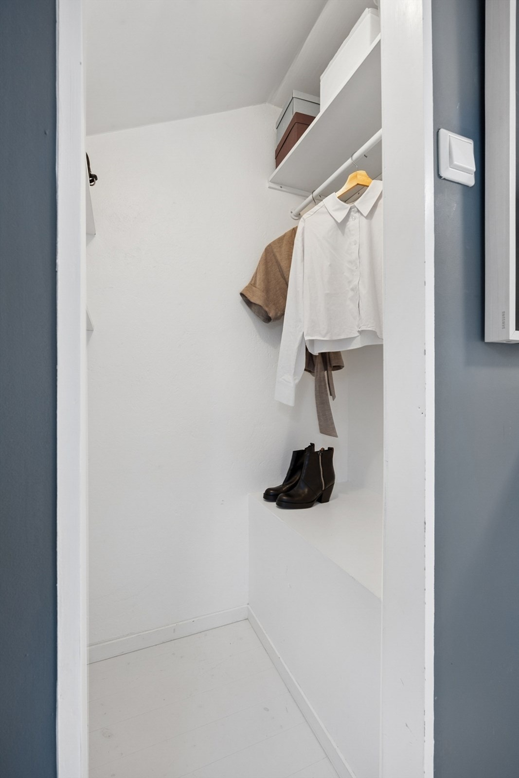 Benyttes som walk-in-closet Galleribilde