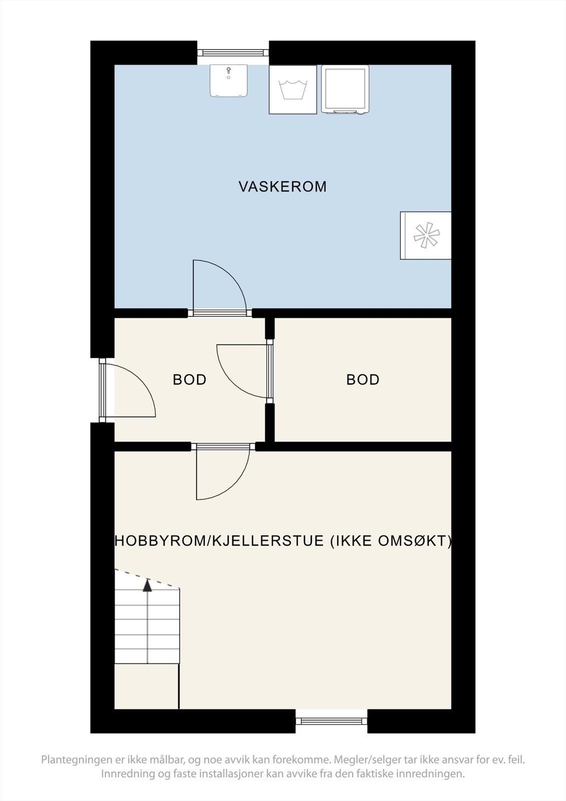 Plantegning, kjeller Galleribilde