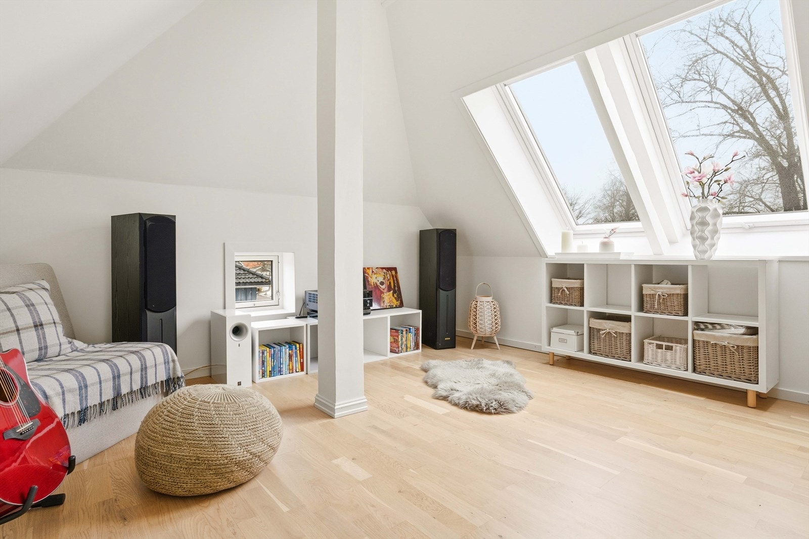 Loftsetasjen gir boligen ekstra areal og flere bruksmuligheter. Galleribilde