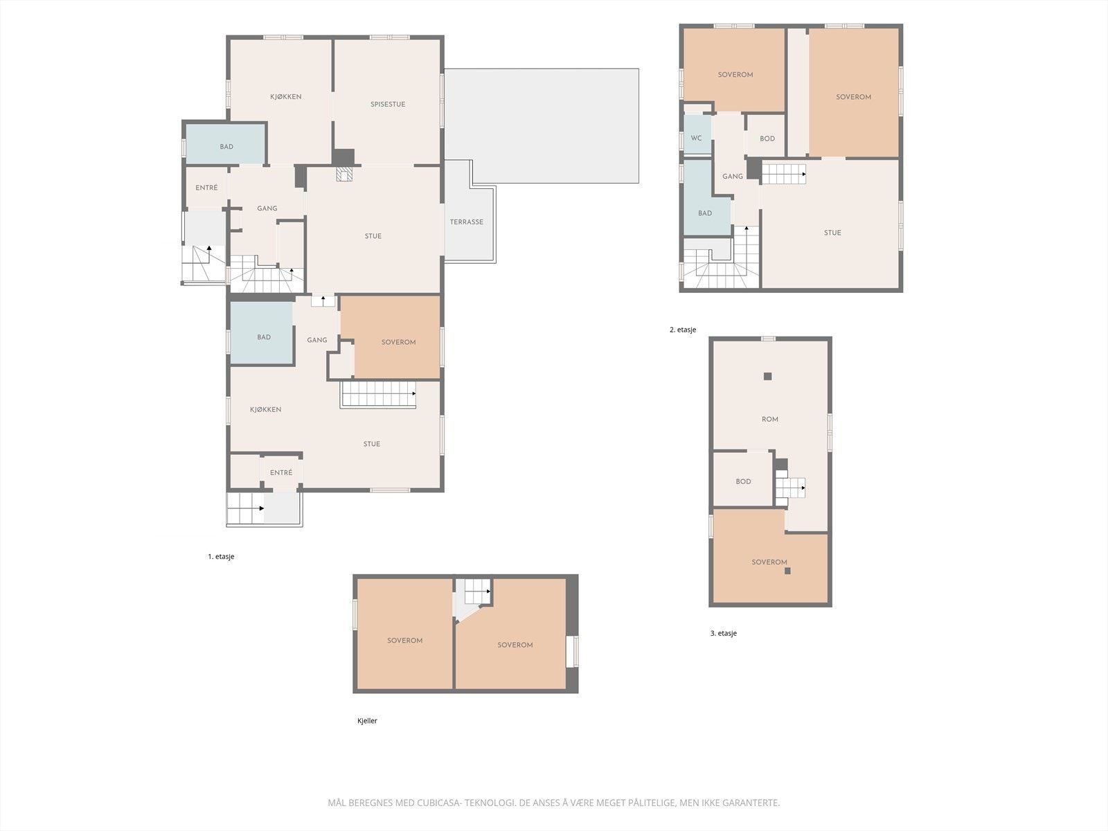 Plantegning. Galleribilde