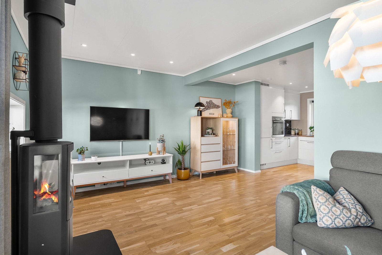 Det er innlagt fiber fra Signal/Altibox. Galleribilde