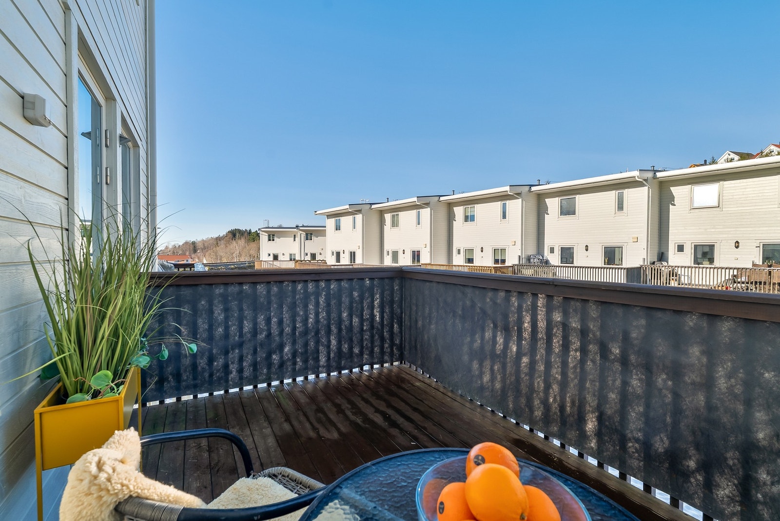 Her kan ettermiddag/kveldssola nytes. Galleribilde