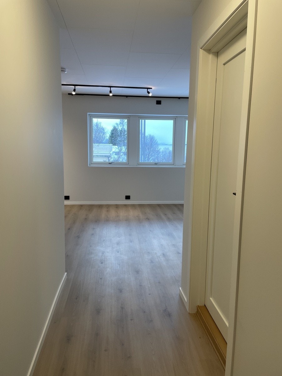 Stue sett fra gang Galleribilde