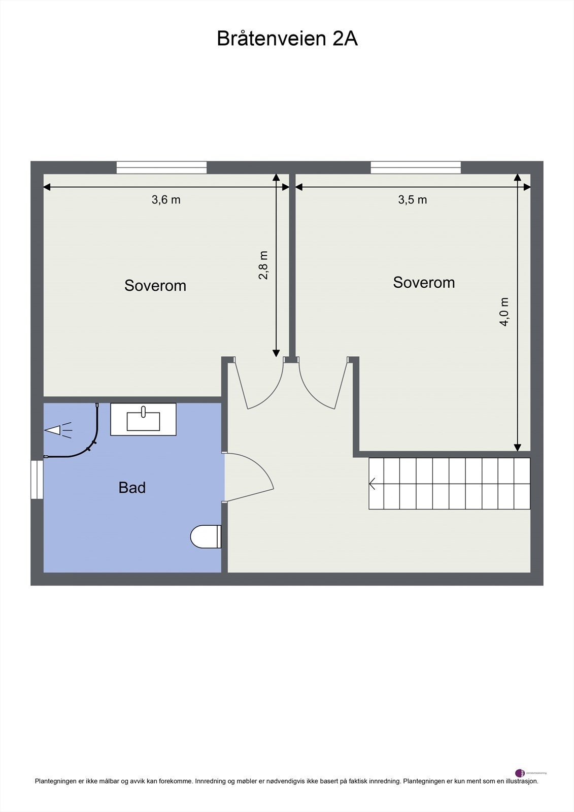 Plantegning 2. etasje. Galleribilde
