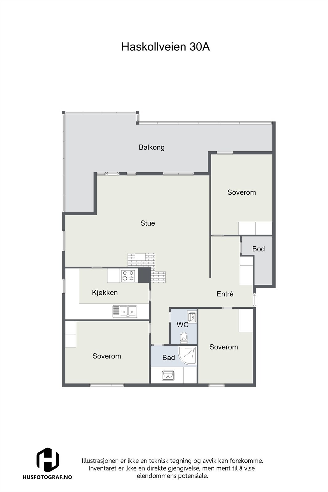 Plantegning 2.etasje. Galleribilde