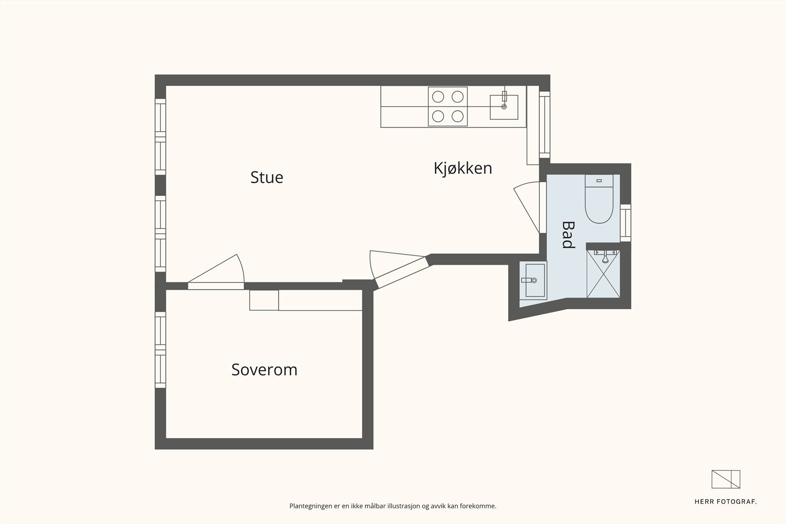 - Plantegning - Galleribilde