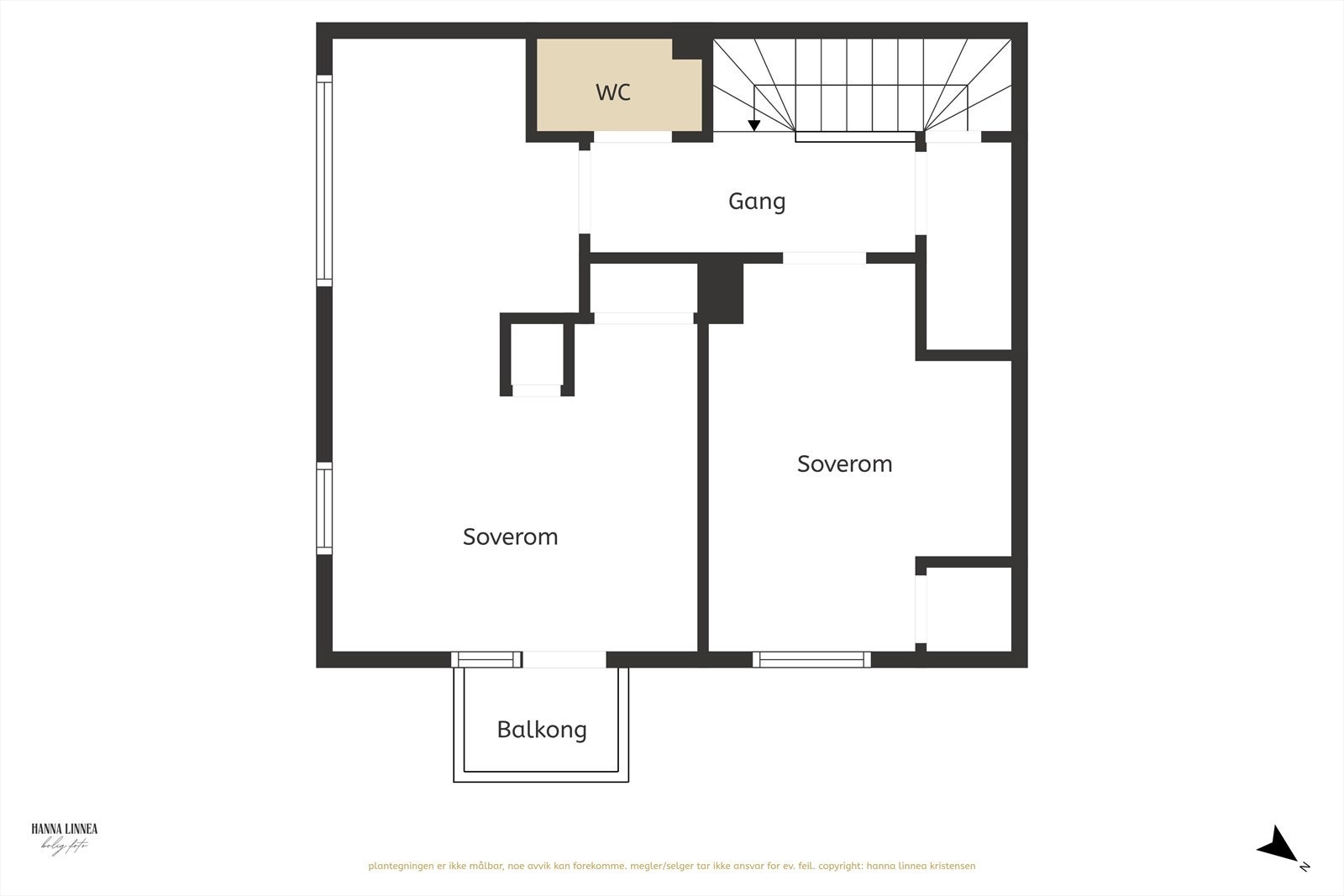 Plantegning - 2.etasje Galleribilde