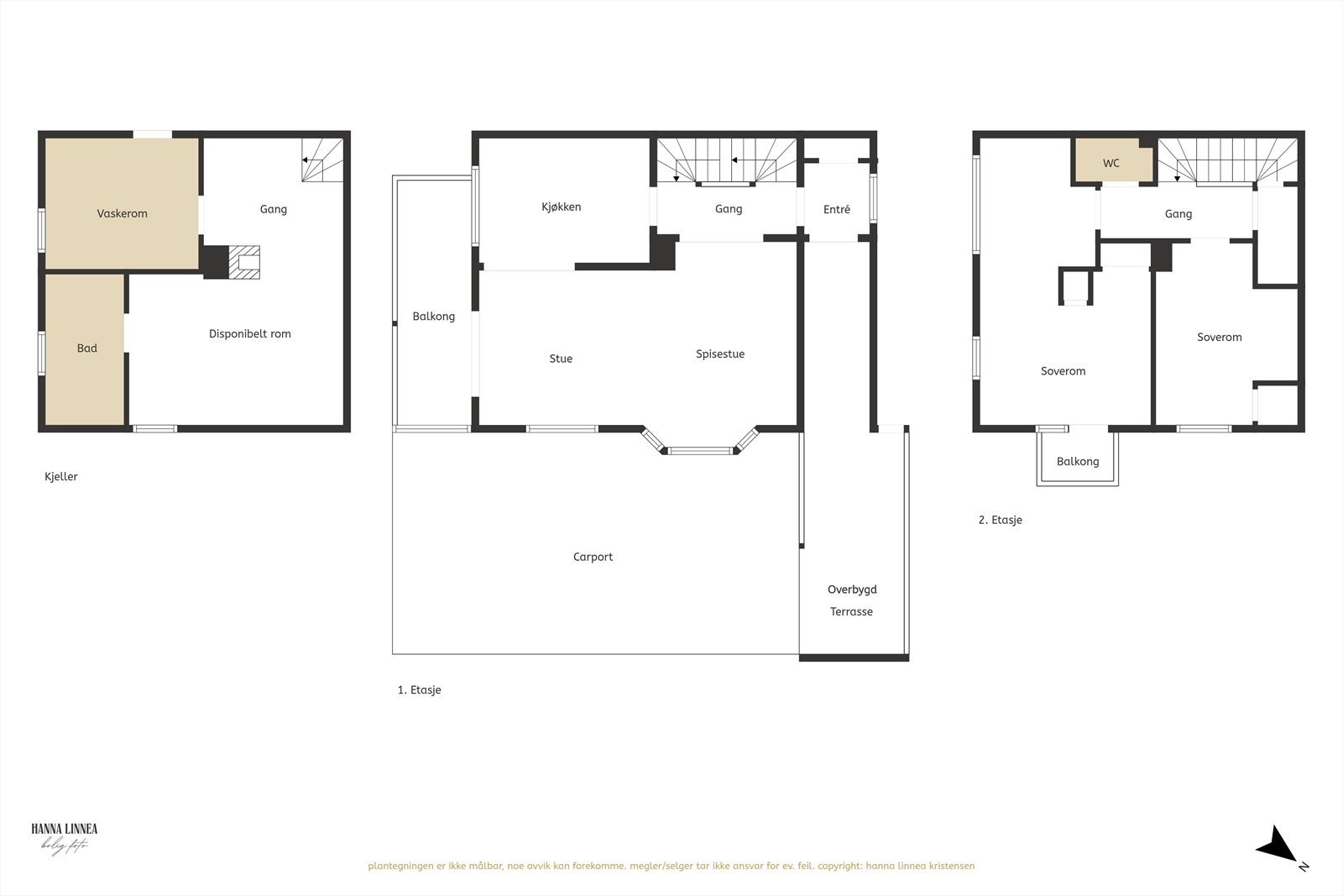 Plantegning - Alle plan Galleribilde