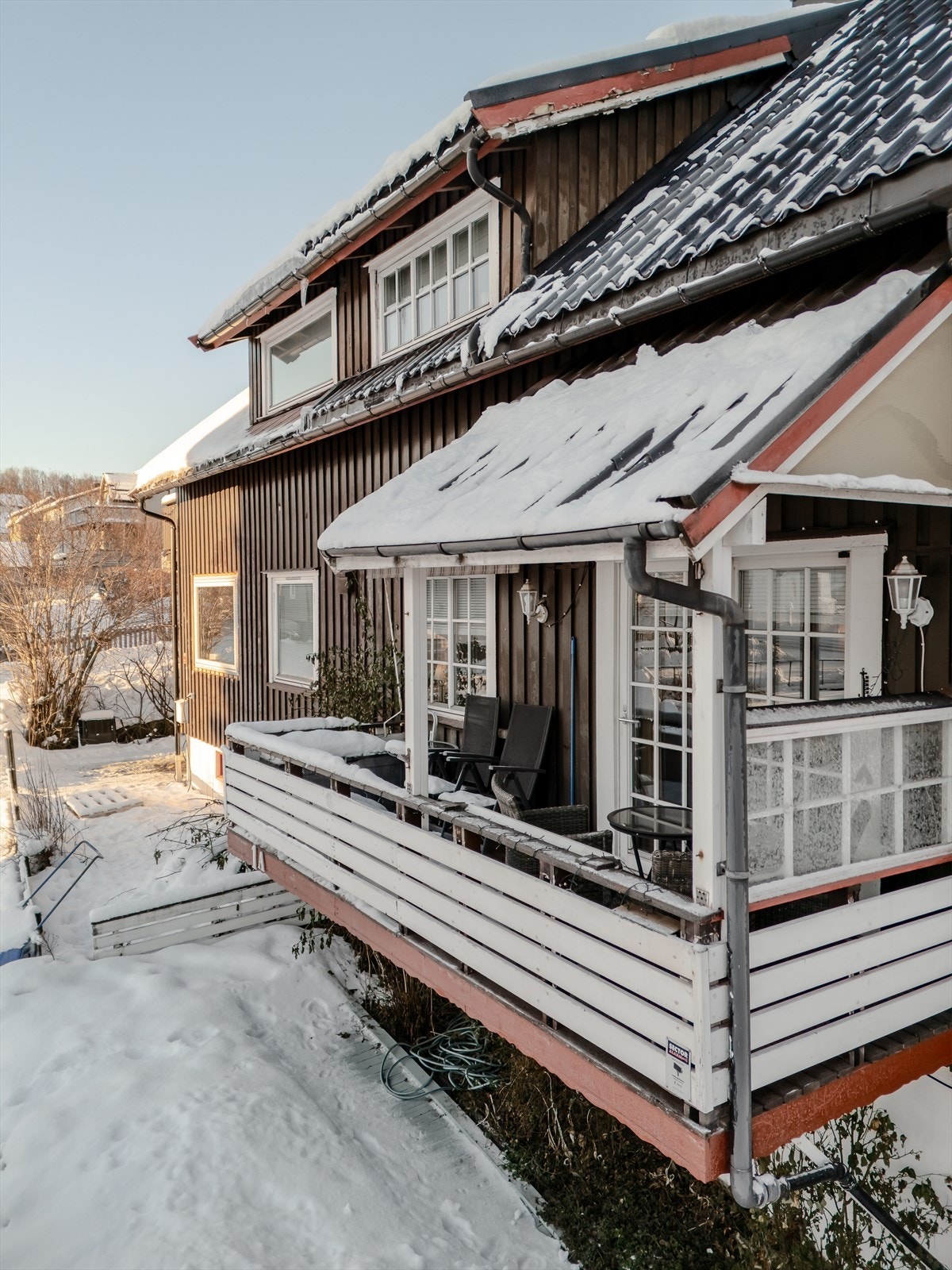 Balkong i front Galleribilde