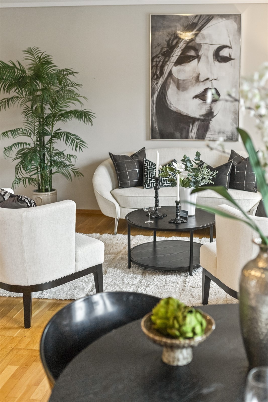 Lys stue. Galleribilde