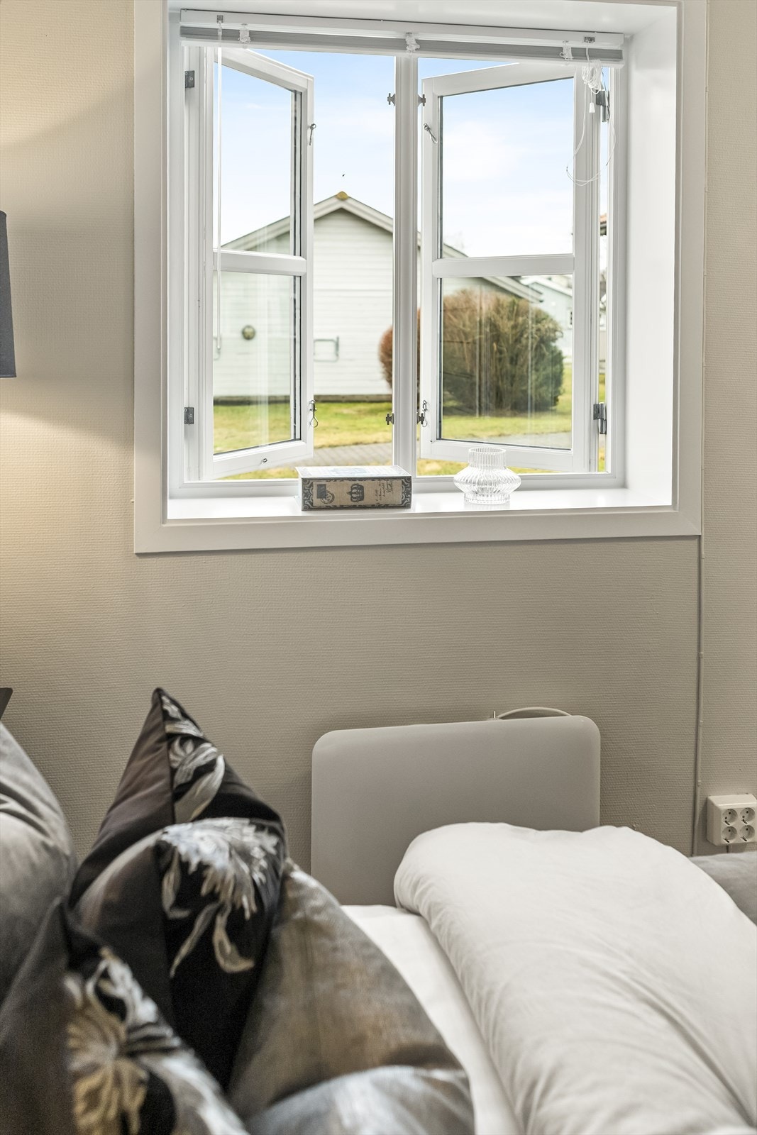 Vinduet kan åpnes for god utlufting. Galleribilde