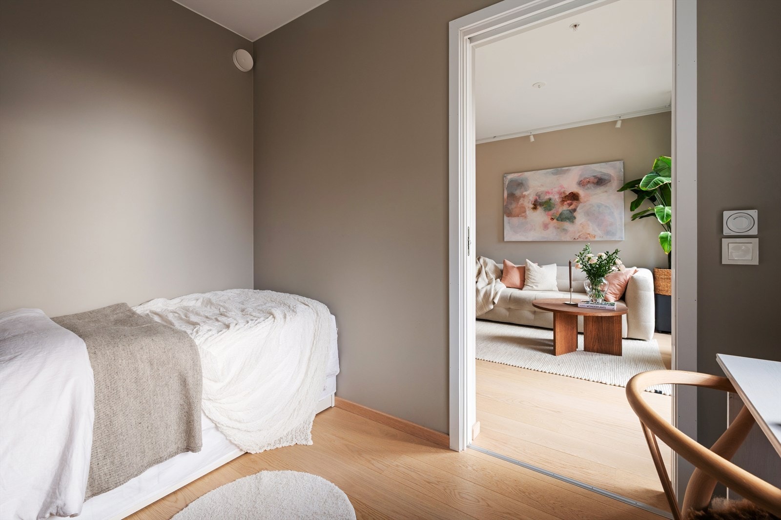 Dette rommet passer bra som gjesterom Galleribilde