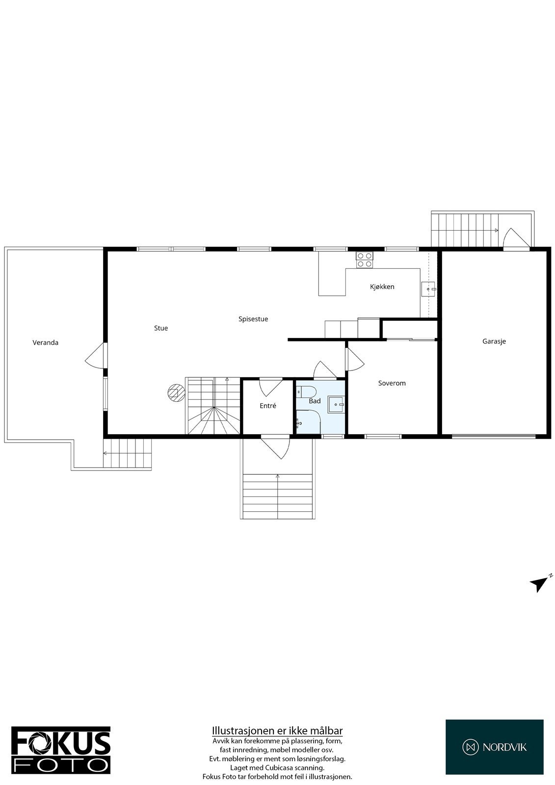 Planløsning 2.etg Galleribilde
