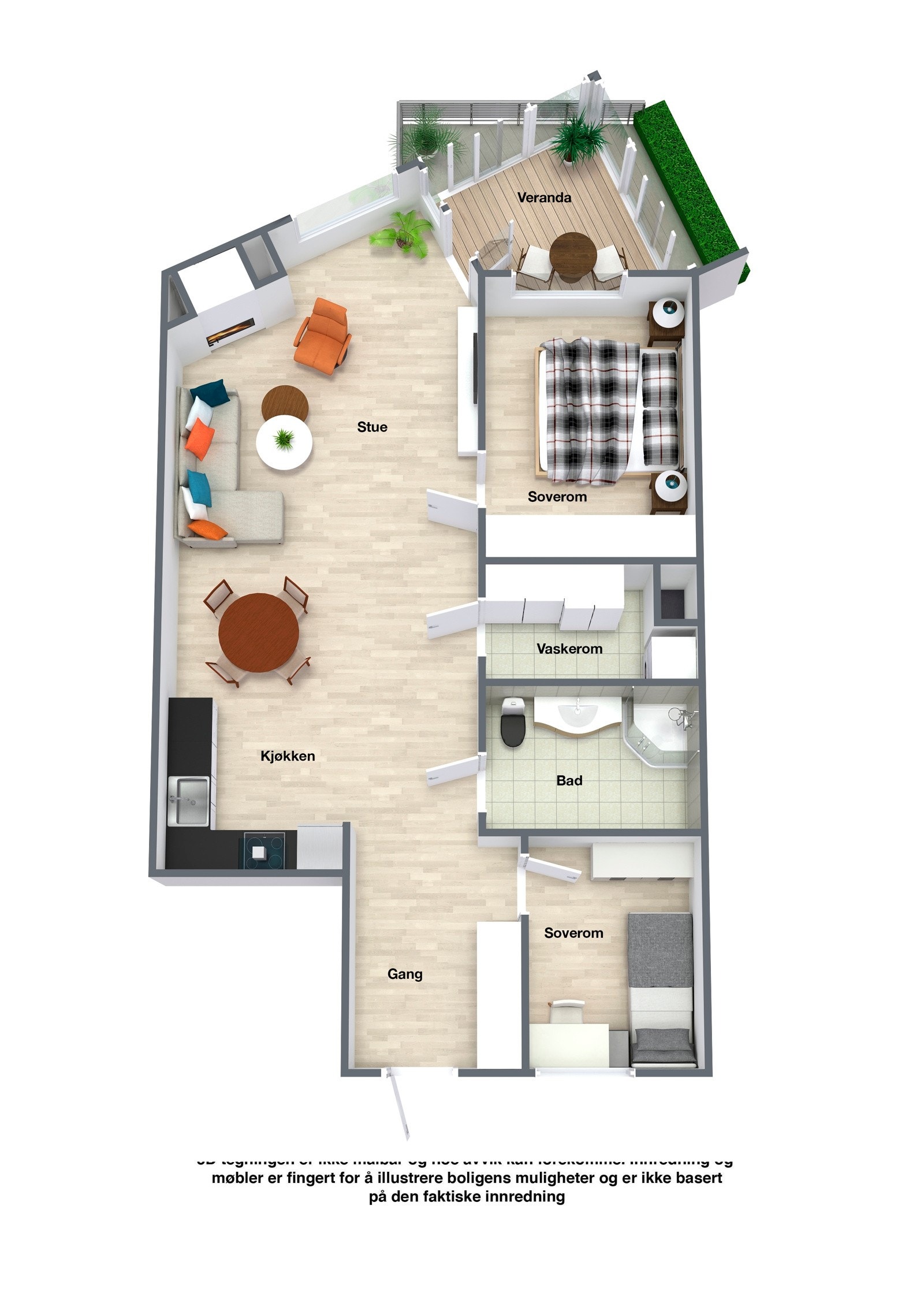 Plantegning. Galleribilde