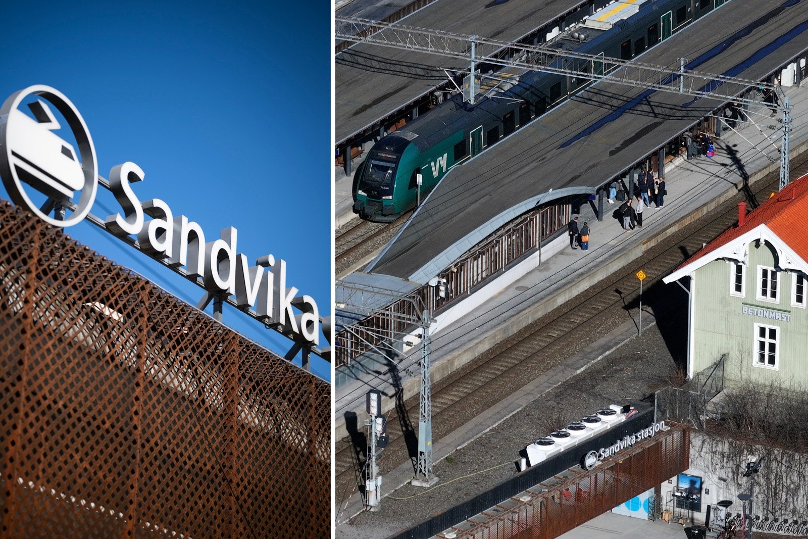 I kort avstand fra boligen ligger Sandvika stasjon. Her er det jevnlige togavganger i retning Oslo og Drammen. Galleribilde