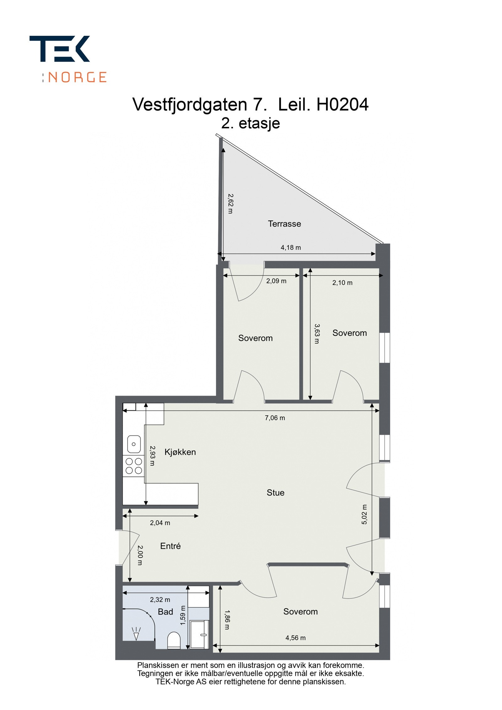 Plantegning. Galleribilde