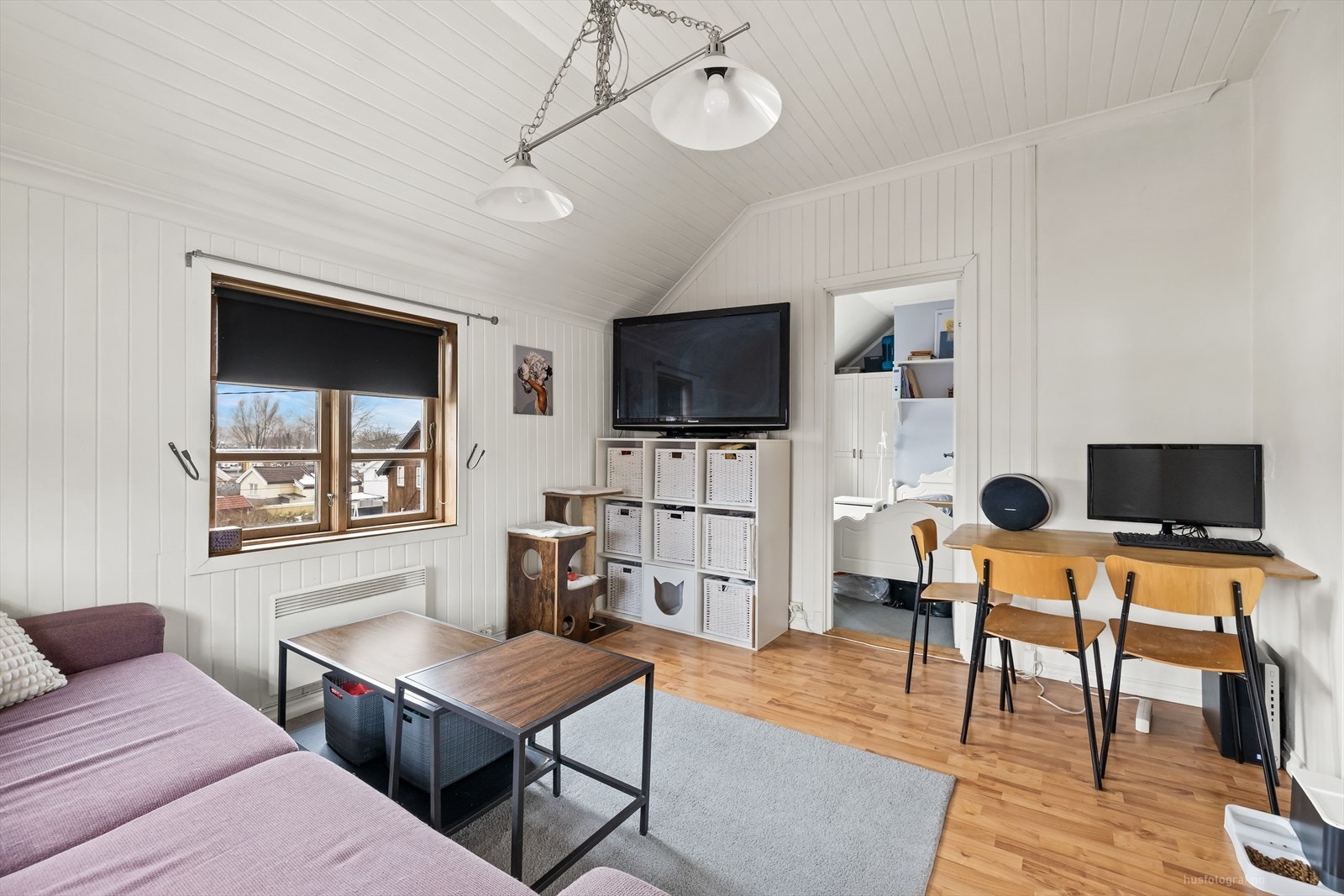 God plass til både sofagruppe og spisebord Galleribilde