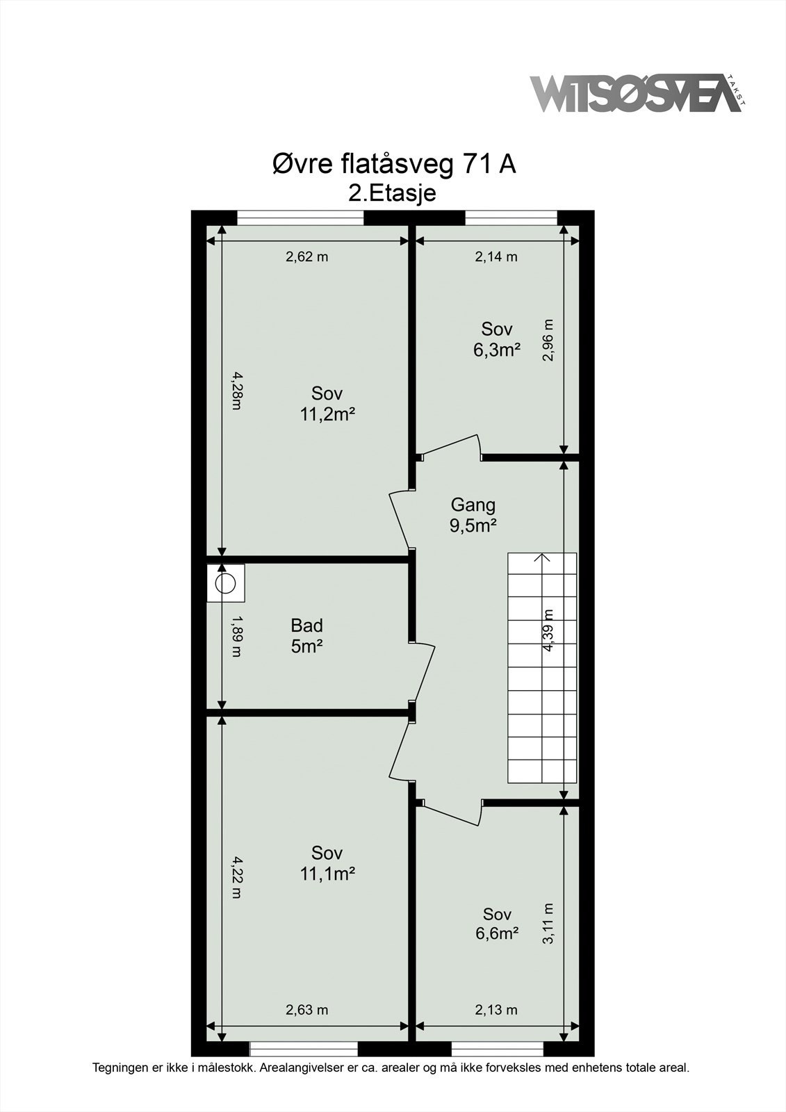 Plantegning 2. etasje Galleribilde