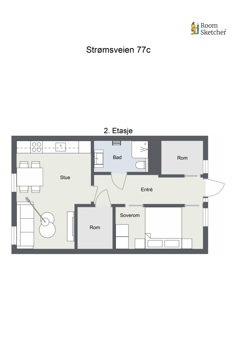 Planløsning. Galleribilde