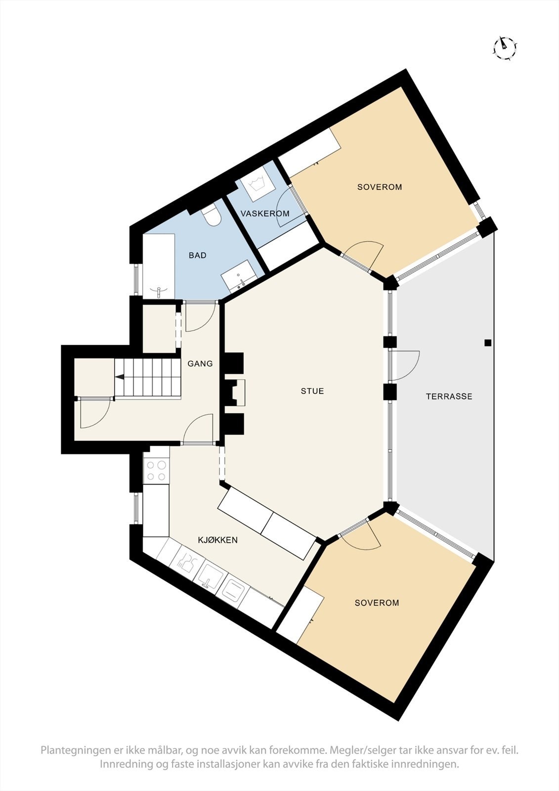 Plantegning. Galleribilde