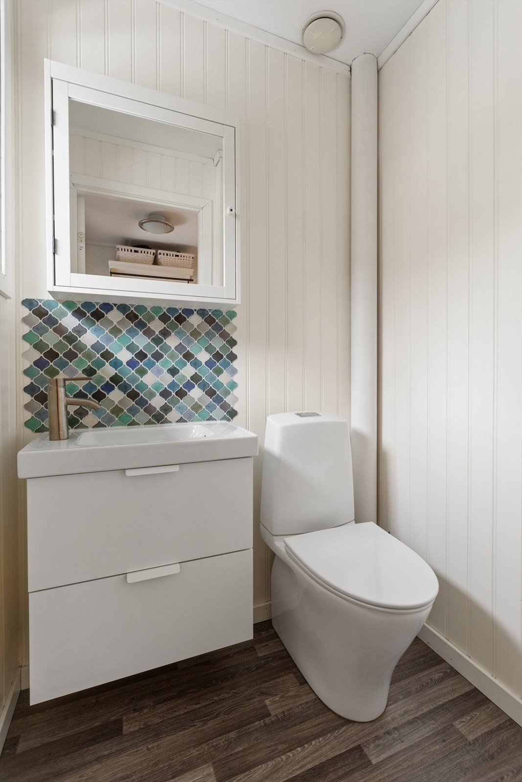 Praktisk WC i entrè Galleribilde