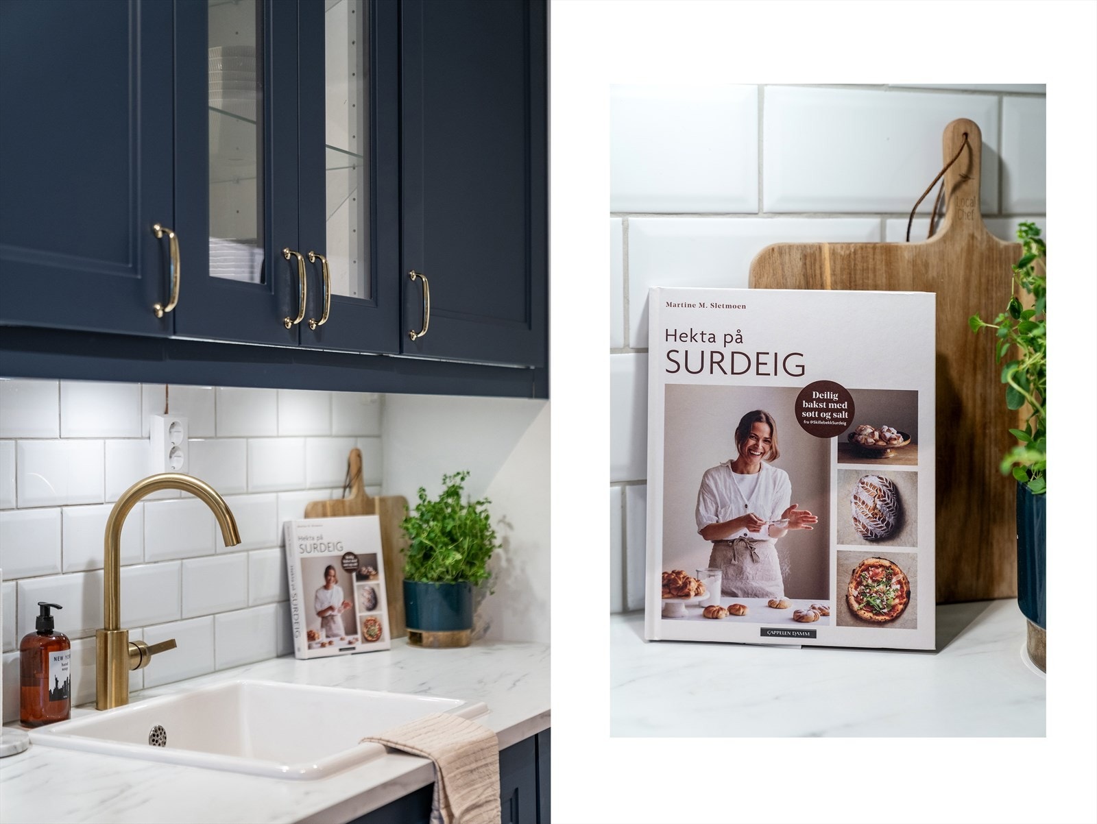 - På kjøkkenet er det god skap- og benkeplass som sørger for gode matlagingsforhold - Galleribilde