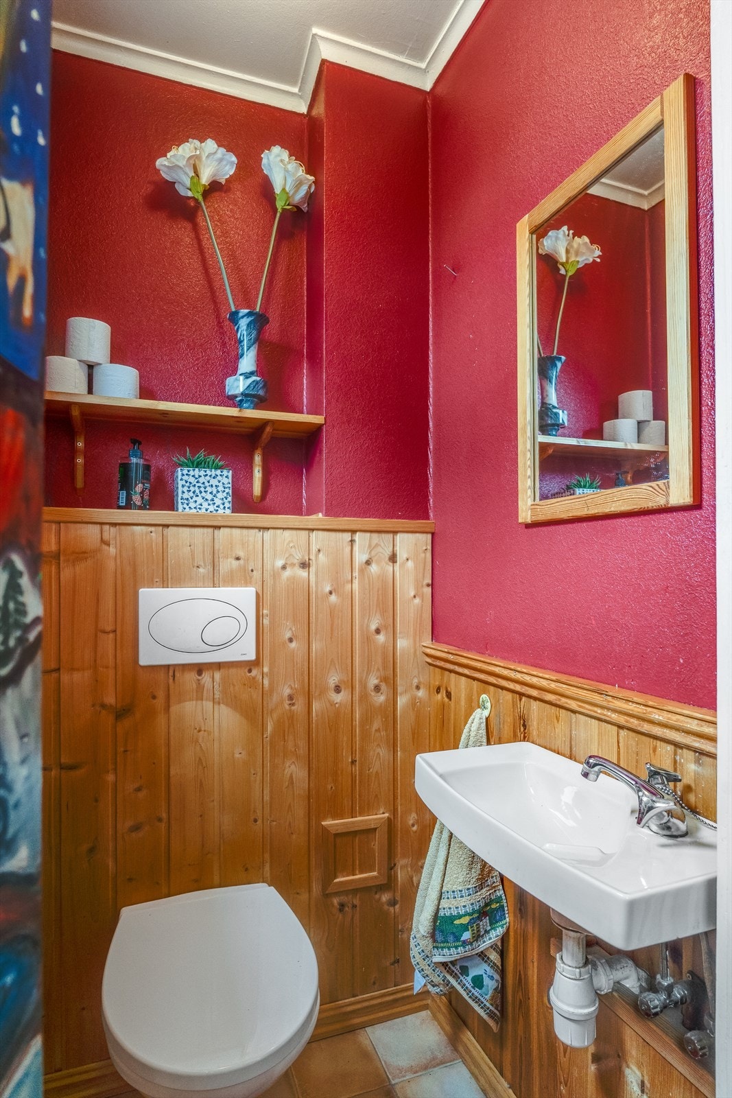 Toalettrom Galleribilde