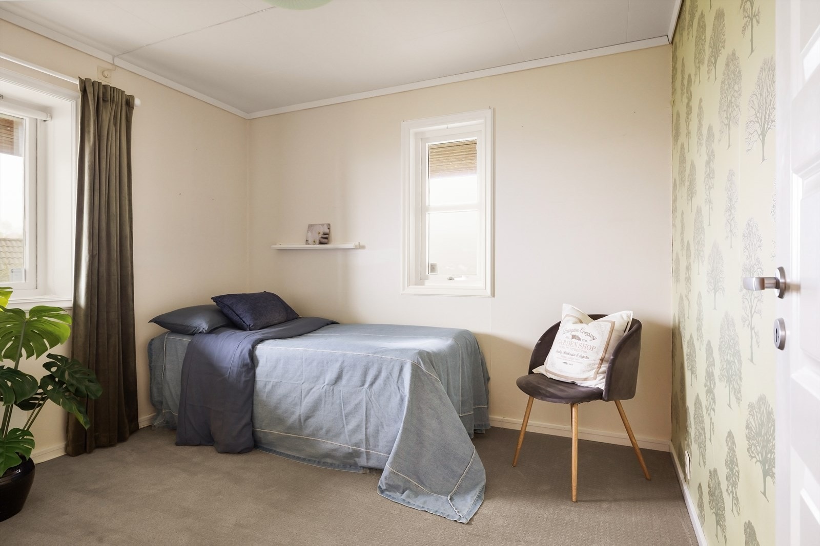 Dette soverommet måler 9,4m². Galleribilde