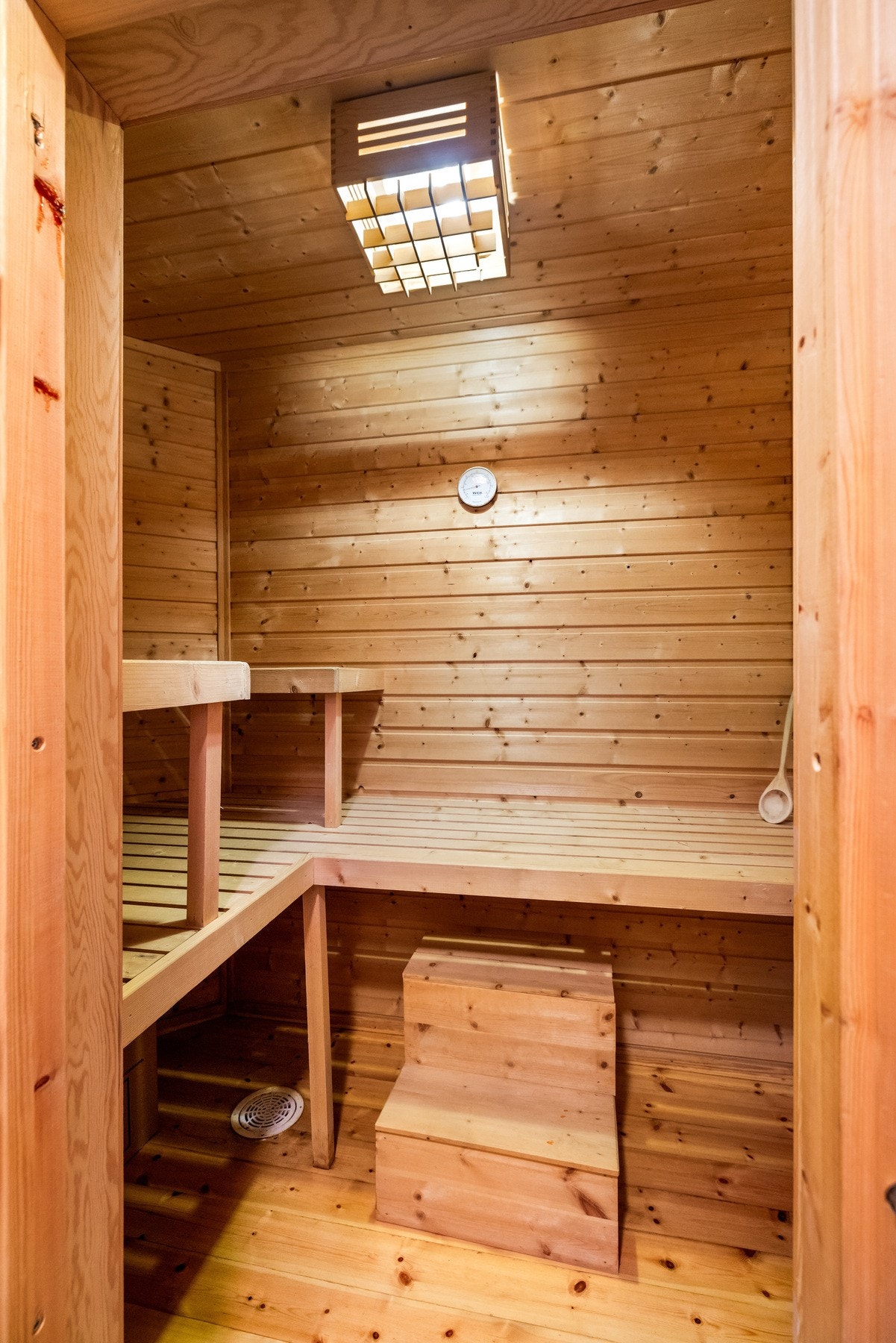 I badstuen ligger alt til rette for varme og avslappende stunder etter en lang dag! Galleribilde